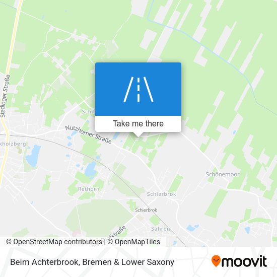Beim Achterbrook map