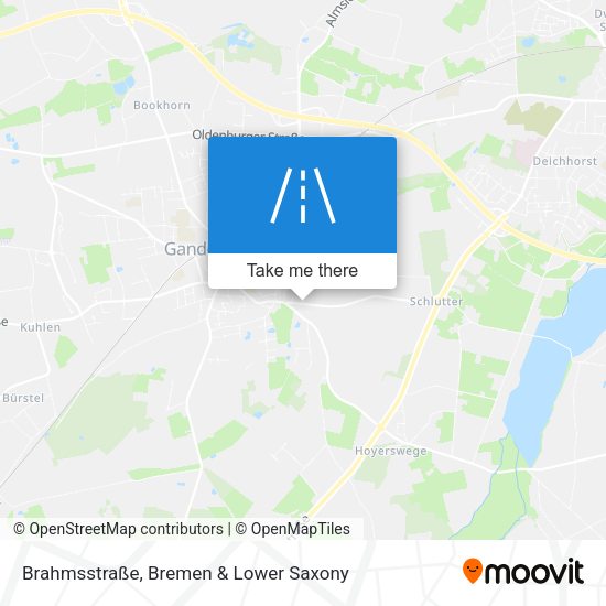 Brahmsstraße map