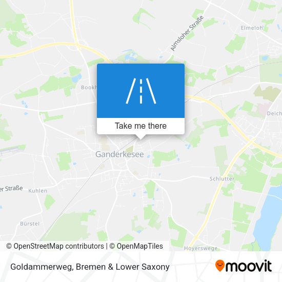 Goldammerweg map