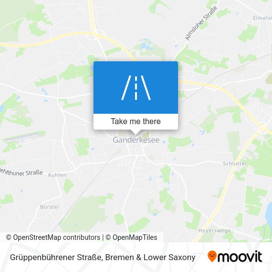 Grüppenbührener Straße map