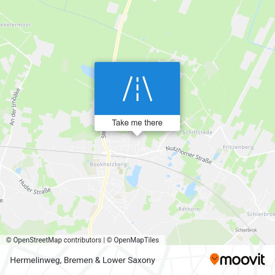 Hermelinweg map