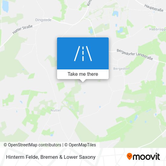Hinterm Felde map