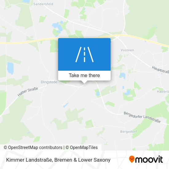 Kimmer Landstraße map