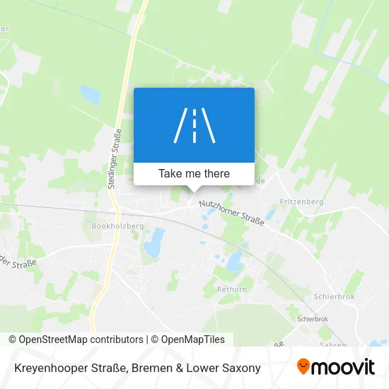 Карта Kreyenhooper Straße