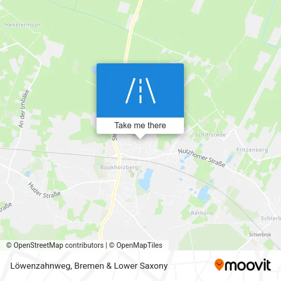 Карта Löwenzahnweg