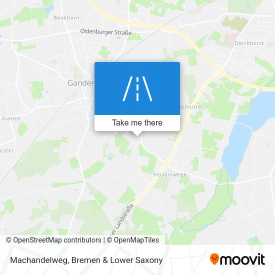 Machandelweg map