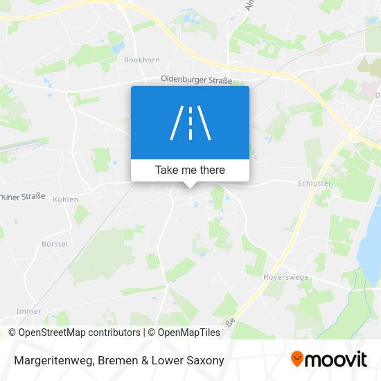 Margeritenweg map