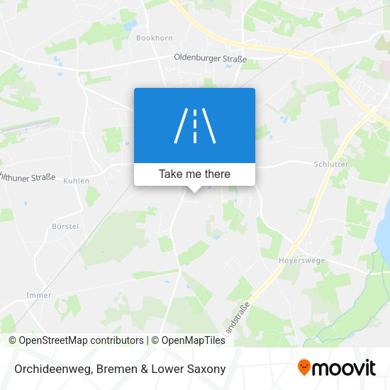Orchideenweg map
