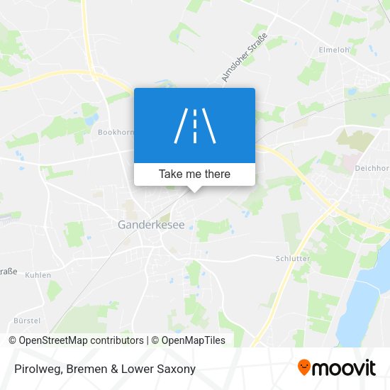 Pirolweg map