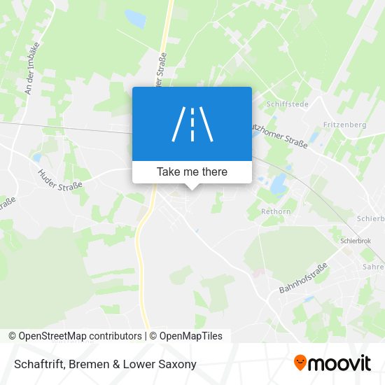 Schaftrift map