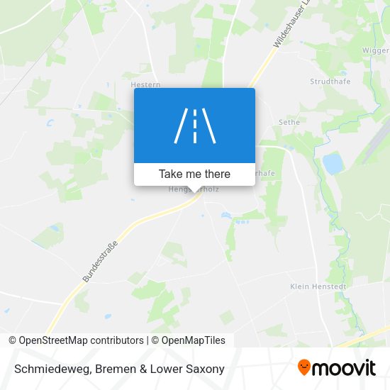 Schmiedeweg map