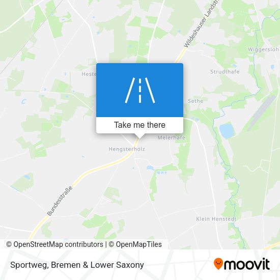 Sportweg map