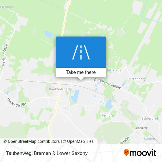 Taubenweg map