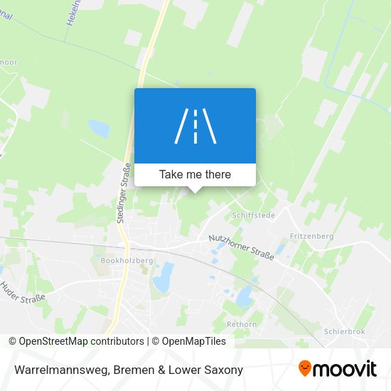 Warrelmannsweg map