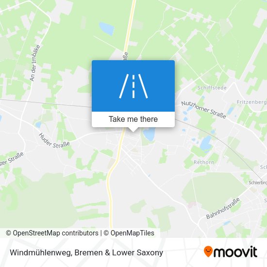 Windmühlenweg map