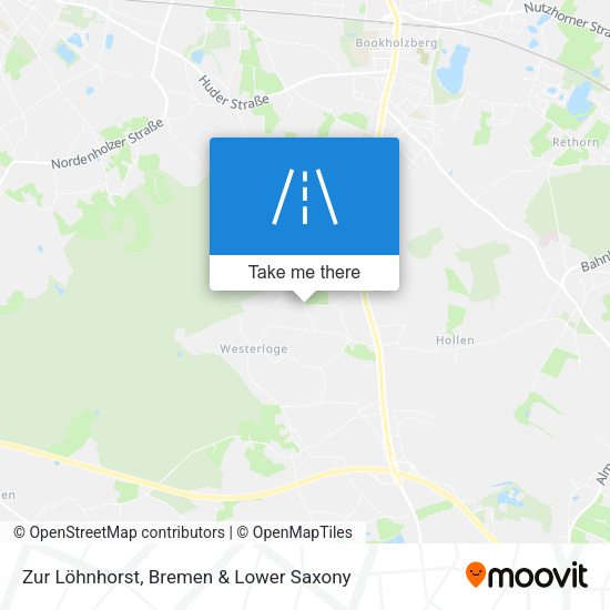 Zur Löhnhorst map
