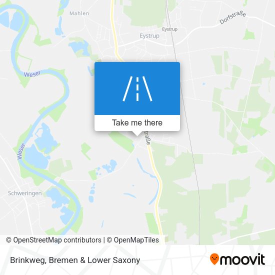 Brinkweg map
