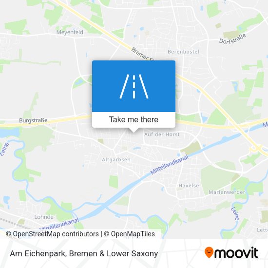 Am Eichenpark map