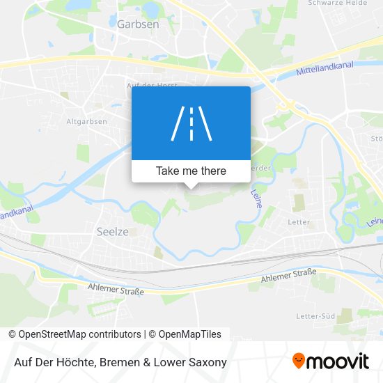 Auf Der Höchte map