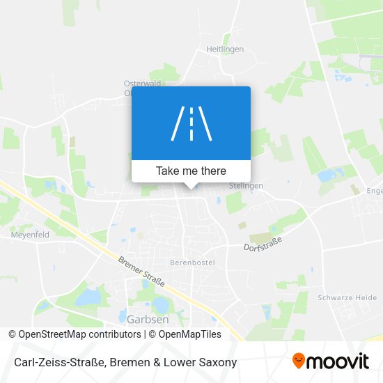 Carl-Zeiss-Straße map