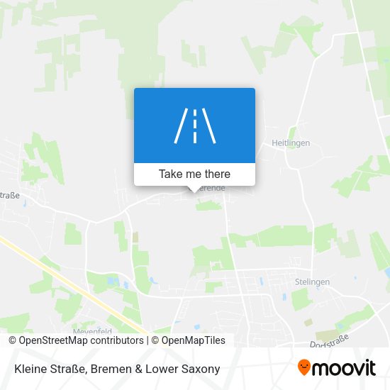 Kleine Straße map