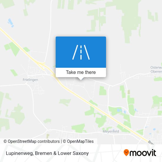 Lupinenweg map