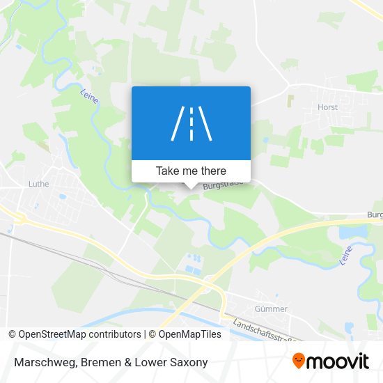 Marschweg map