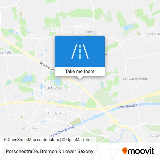 Porschestraße map