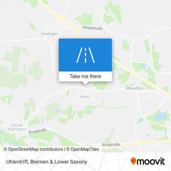 Uhlentrift map