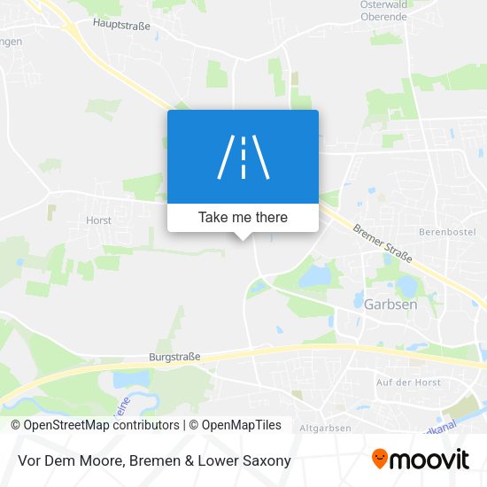 Vor Dem Moore map