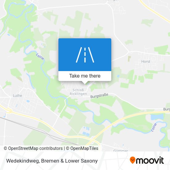 Wedekindweg map