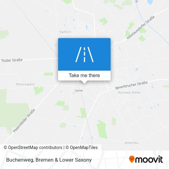 Buchenweg map