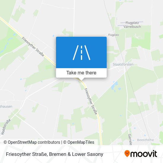 Friesoyther Straße map