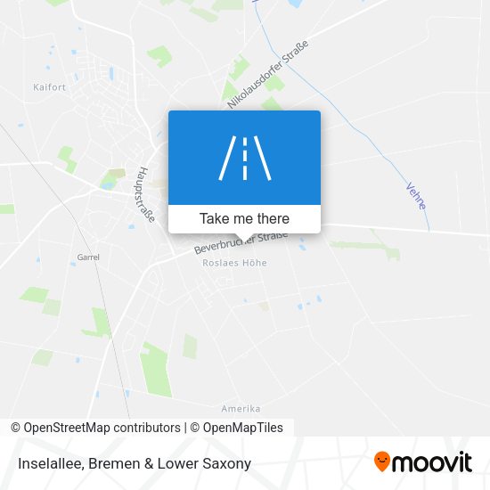 Inselallee map