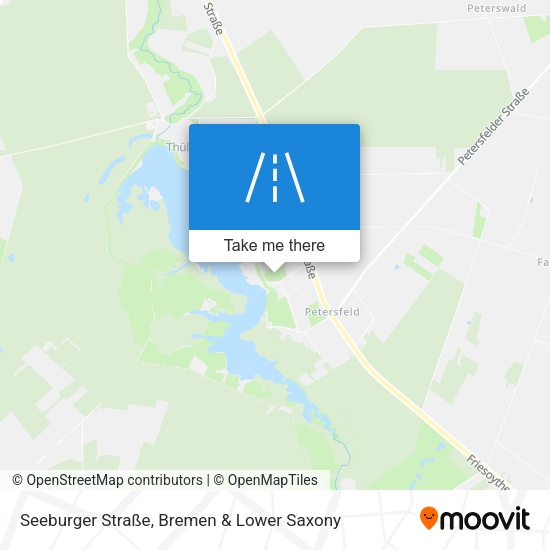 Seeburger Straße map