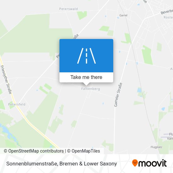 Sonnenblumenstraße map