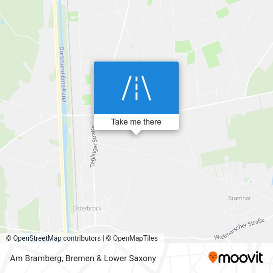 Am Bramberg map