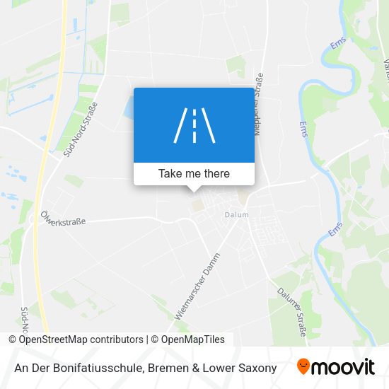 An Der Bonifatiusschule map