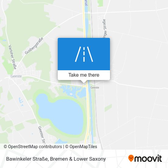 Bawinkeler Straße map