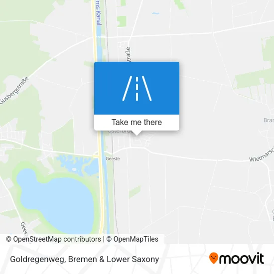 Карта Goldregenweg