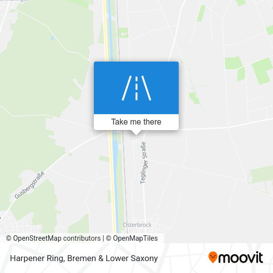 Harpener Ring map