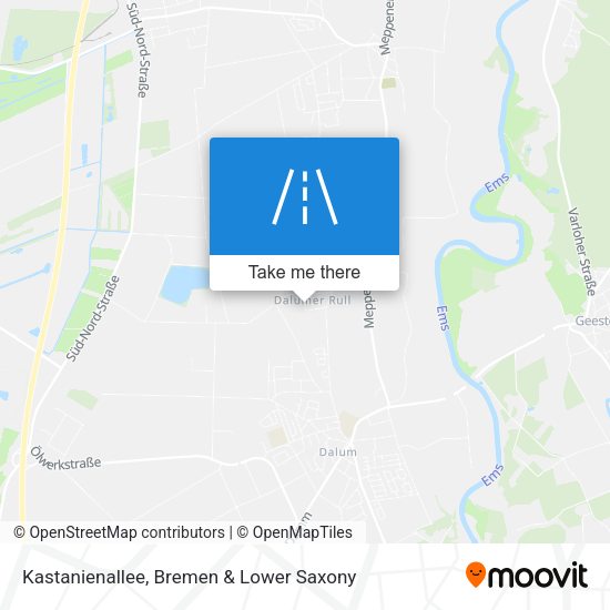Kastanienallee map