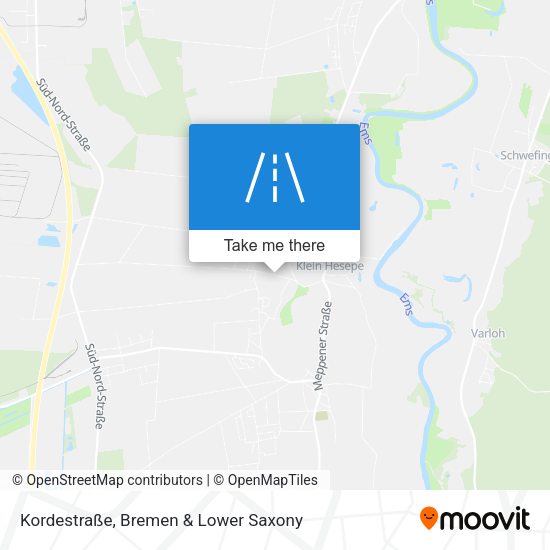 Kordestraße map