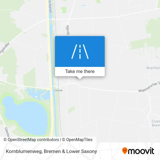 Карта Kornblumenweg