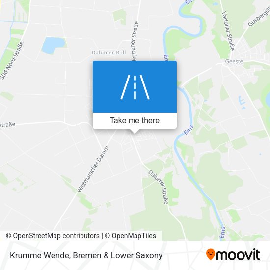 Krumme Wende map