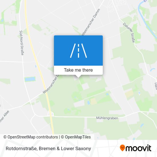 Rotdornstraße map