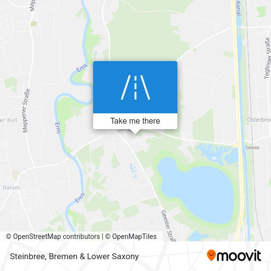 Steinbree map