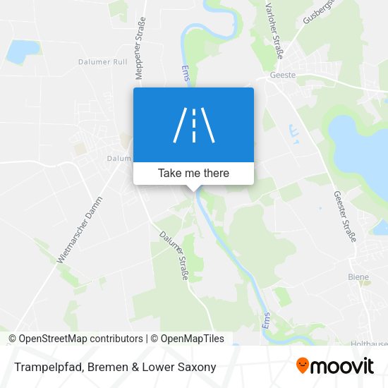 Trampelpfad map