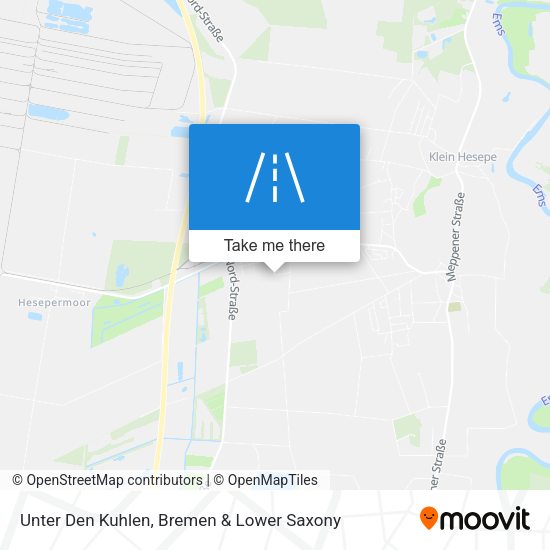 Unter Den Kuhlen map