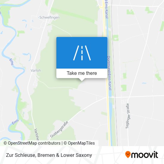 Zur Schleuse map